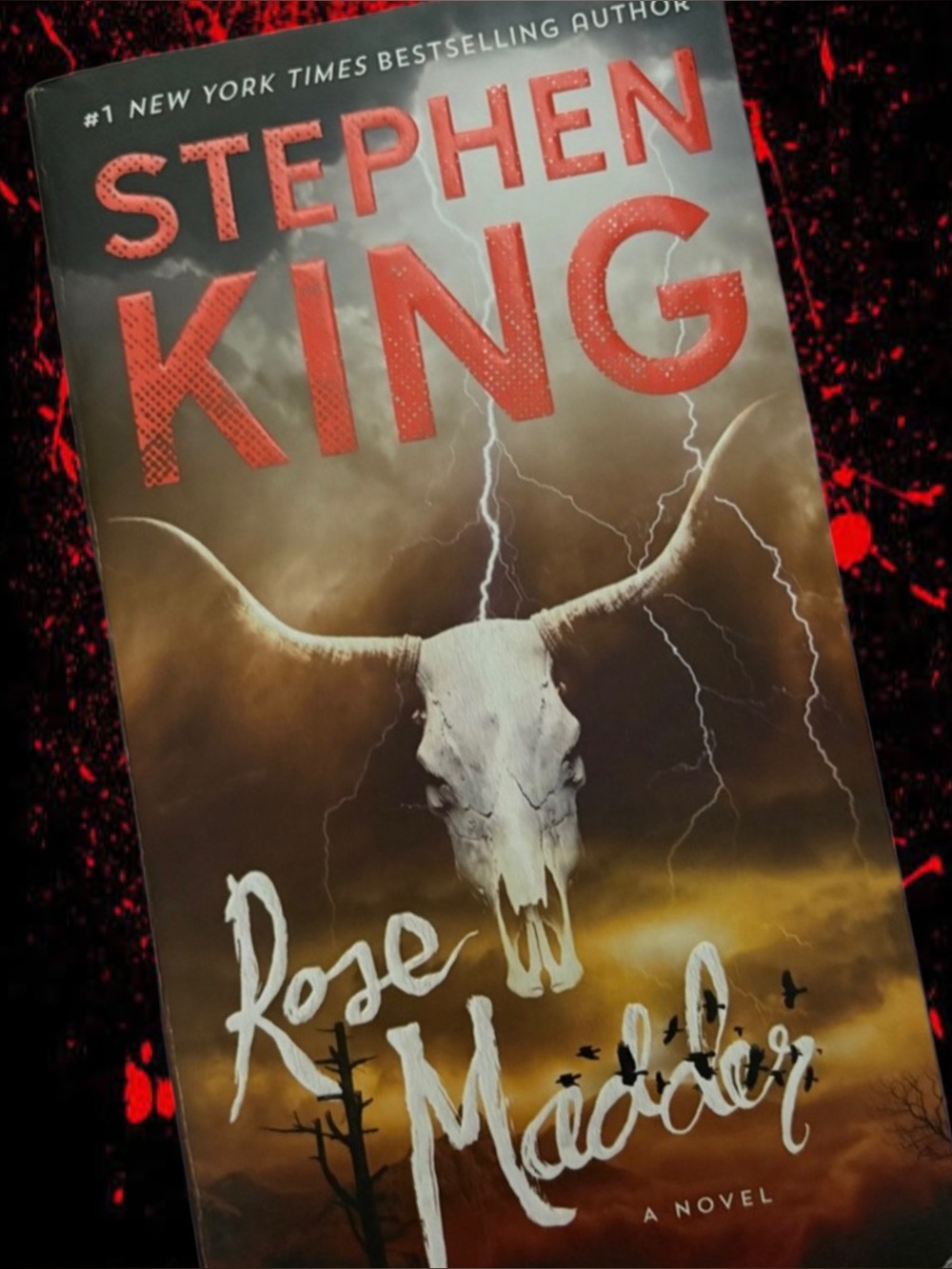 Stephen King "Rose Madder” Paperback Novel